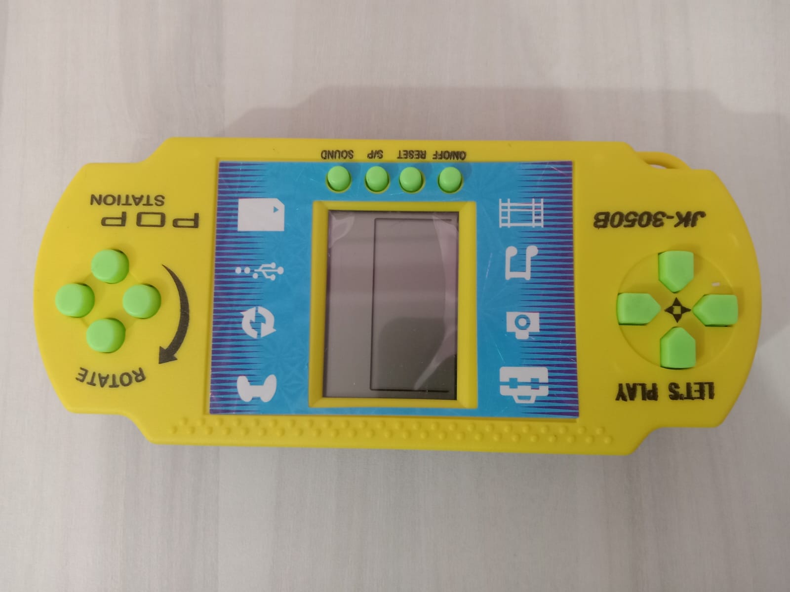 JK Yellow Pop Station Video Game (Color as per Availability